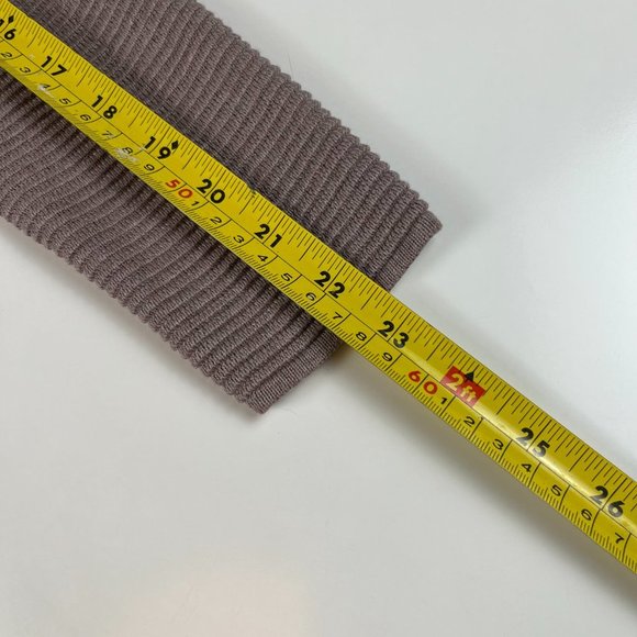 Wilfred Campanule Sweater Dress Ribbed Long Sleeve Aritzia Silk Cashmere size S - Picture 8 of 10